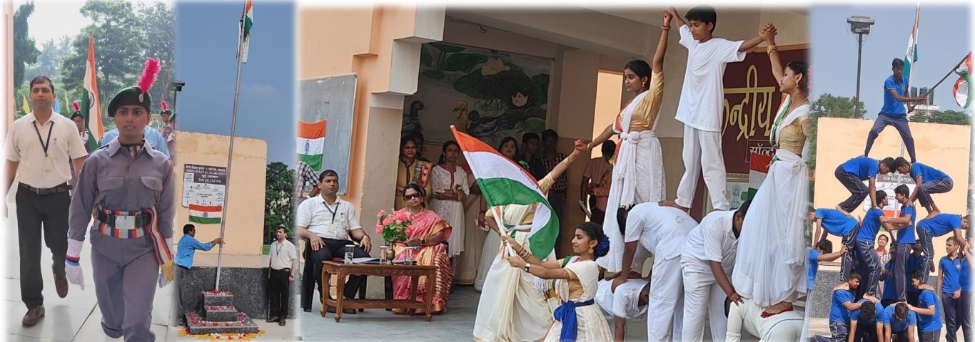 77th Independence Day Celebration ...Vidyalaya celebrating 'Azadi Ka Amrit Mahotsav' with great enthusiasm