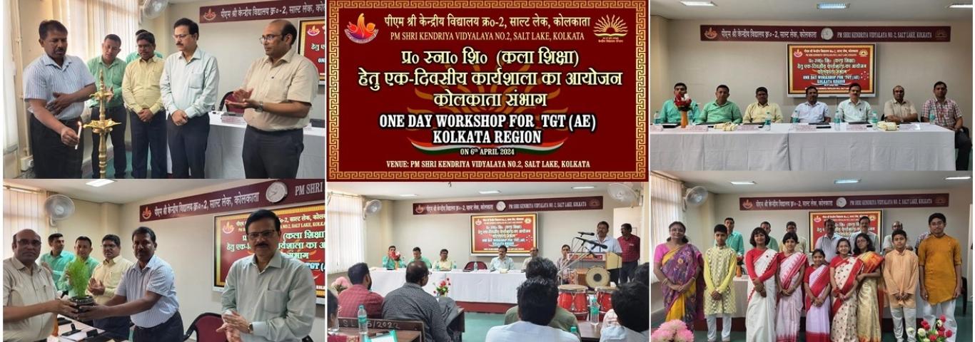 Regional Level One Day Workshop for TGT(AE) on 6-April,2024